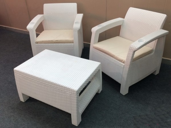 Комплект Yalta Balcony Set белый купить в Наро-Фоминске