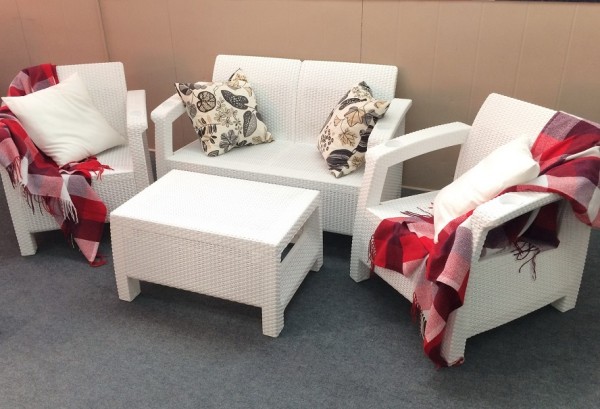Комплект Yalta Terrace Set белый купить в Наро-Фоминске