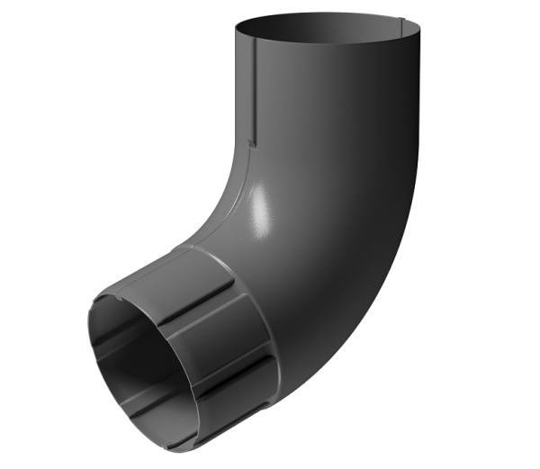 Колено 72° D90 Döcke STAL PREMIUM Графит, (RAL 7024) купить в Наро-Фоминске