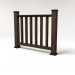 Ограждение из ДПК FG5 венге купить в Наро-Фоминске
