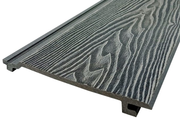 Сайдинг Darvolex 185x19x3000мм, 3D тиснение Серый купить в Наро-Фоминске