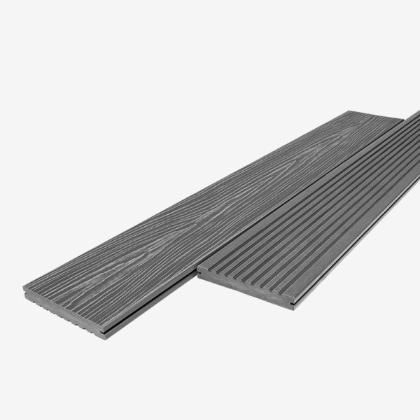 Террасная доска из ДПК RusDecking Unodeck Solid - Серый купить в Наро-Фоминске