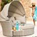 Диван-Трансформер AFINA плетеный из иск. ротанга AFM-325 Beige купить в Наро-Фоминске