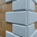 Угол Наружный к Фасадным Термопанелям Доломит Дагестанский Камень 400 мм Белый купить в Наро-Фоминске