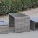Диван-Трансформер AFINA плетеный из иск. ротанга S330G-W78 Grey купить в Наро-Фоминске