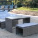 Диван-Трансформер AFINA плетеный из иск. ротанга S330G-W78 Grey купить в Наро-Фоминске