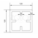 Столб SEQUOIA Evolution 3D WOOD GRAY купить в Наро-Фоминске