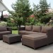 Комплект мебели AFINA плетеной из иск. ротанга YR821A Brown/Beige купить в Наро-Фоминске