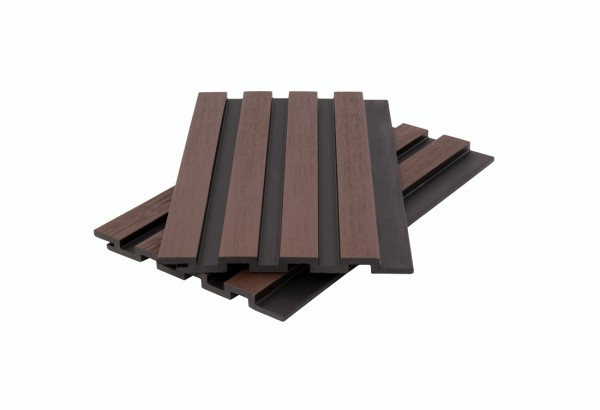 Стеновая панель брусковая двухцветная co-extrusion, chocolate mix купить в Наро-Фоминске