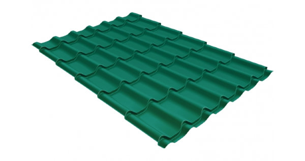 Металлочерепица классик 0,5 Satin RAL 5021 купить в Наро-Фоминске