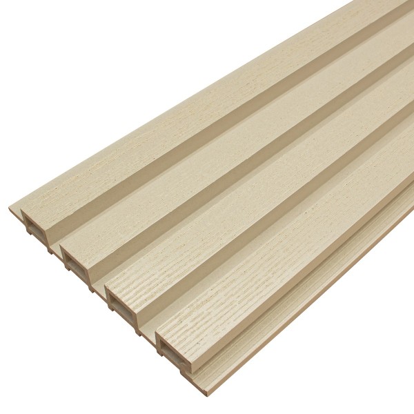 Фасадная доска из ДПК Faynag Wood Рейка Слоновая кость купить в Наро-Фоминске