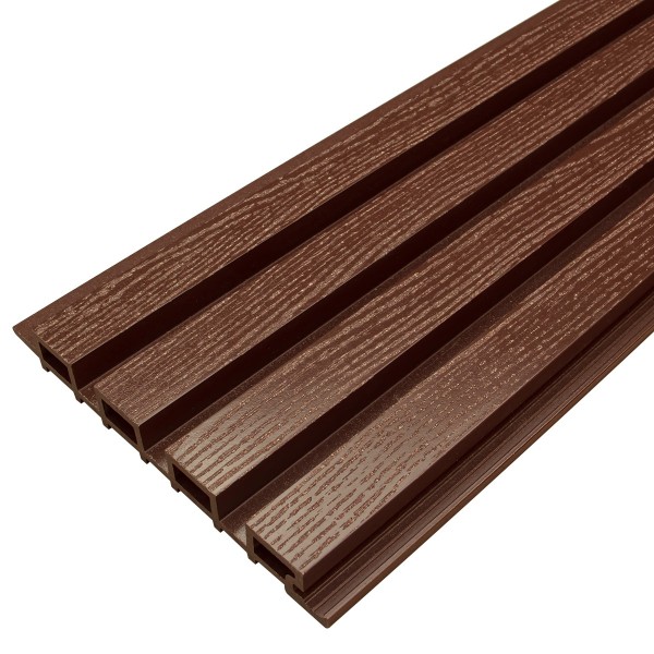Фасадная доска из ДПК Faynag Wood Рейка Шоколад купить в Наро-Фоминске