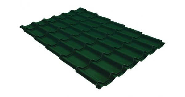 Металлочерепица классик 0,5 Satin RAL 6005 зеленый мох купить в Наро-Фоминске