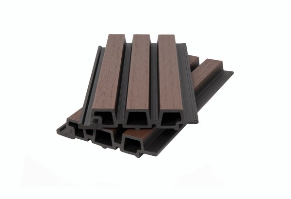 Фасадная панель брусковая двухцветная co-extrusion, chocolate mix купить в Наро-Фоминске