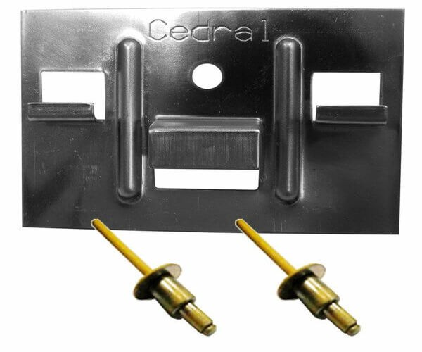 КЛЯММЕР + ЗАКЛЁПКА ДЛЯ CEDRAL CLICK 250 ШТ купить в Наро-Фоминске