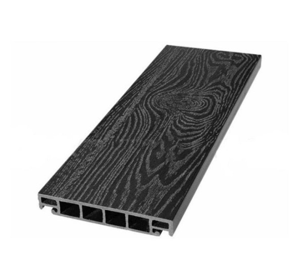 Террасная доска из ДПК SW Salix (T) 2D чёрный купить в Наро-Фоминске
