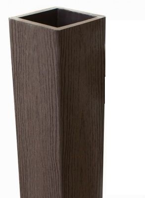 Столб опорный Woodvex Co-Extrusion Венге купить в Наро-Фоминске