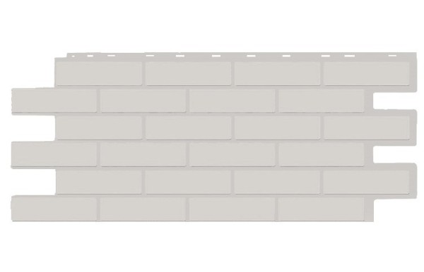 Фасадная панель T-Siding Кирпич Модерн Эко Уайт купить в Наро-Фоминске
