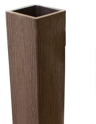 Столб опорный Woodvex Co-Extrusion Темно - Коричневый купить в Наро-Фоминске